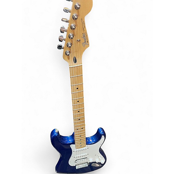 Used Fender Standard Stratocaster HSS Blue Solid Body Electric Guitar