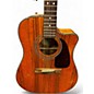 Used Fender CD220CE Natural Acoustic Guitar
