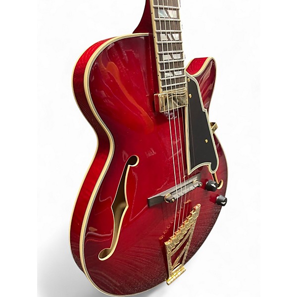 Used D'Angelico excel ss Red Hollow Body Electric Guitar