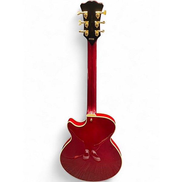 Used D'Angelico excel ss Red Hollow Body Electric Guitar