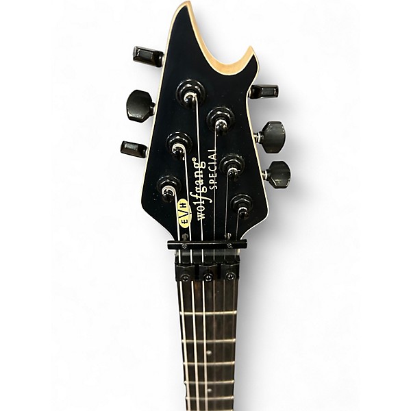 Used EVH Wolfgang Special W/EVH MOLDED CASE Flat Black Solid Body Electric Guitar