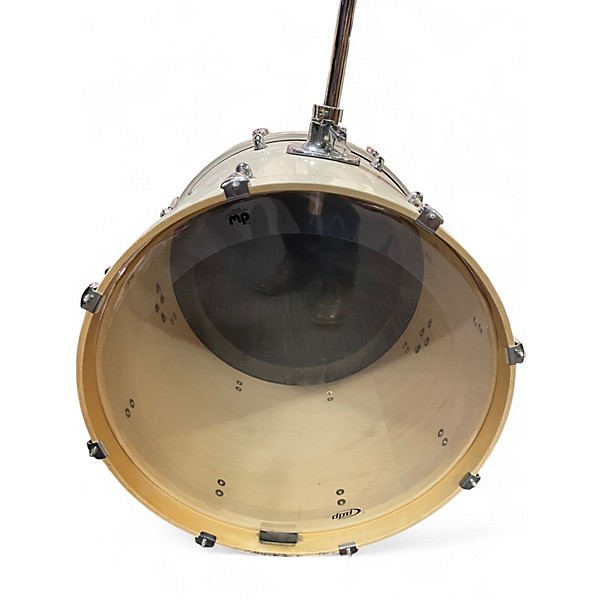 Used PDP by DW 5 Piece Mainstage Sunbleached White Drum Kit