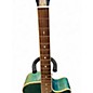 Used Luna FAU-DPN Blue Acoustic Electric Guitar