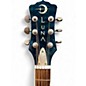 Used Luna FAU-DPN Blue Acoustic Electric Guitar