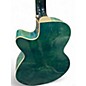 Used Luna FAU-DPN Blue Acoustic Electric Guitar