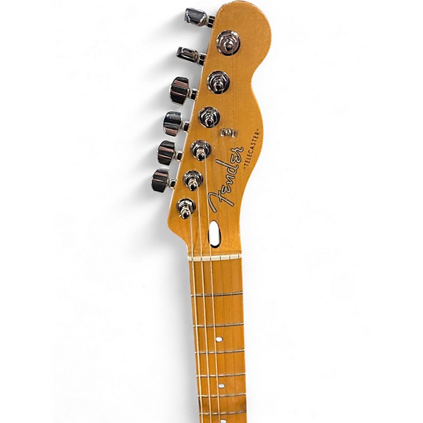 Used Fender Deluxe Ash Telecaster Butterscotch Blonde Solid Body Electric Guitar