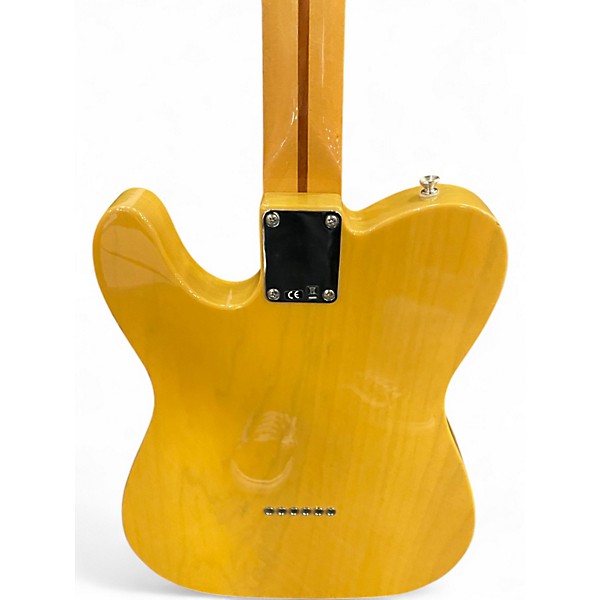 Used Fender Deluxe Ash Telecaster Butterscotch Blonde Solid Body Electric Guitar