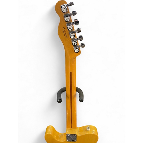 Used Fender Deluxe Ash Telecaster Butterscotch Blonde Solid Body Electric Guitar