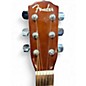 Used Fender DG7 Natural Acoustic Guitar