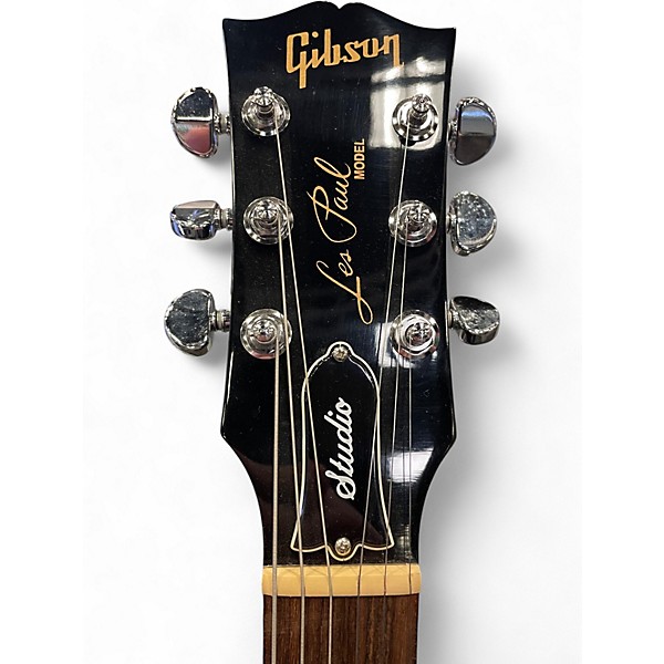 Used Gibson Les Paul Studio Ebony Solid Body Electric Guitar