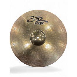 Used Paiste 18in 302 CRASH RIDE Cymbal