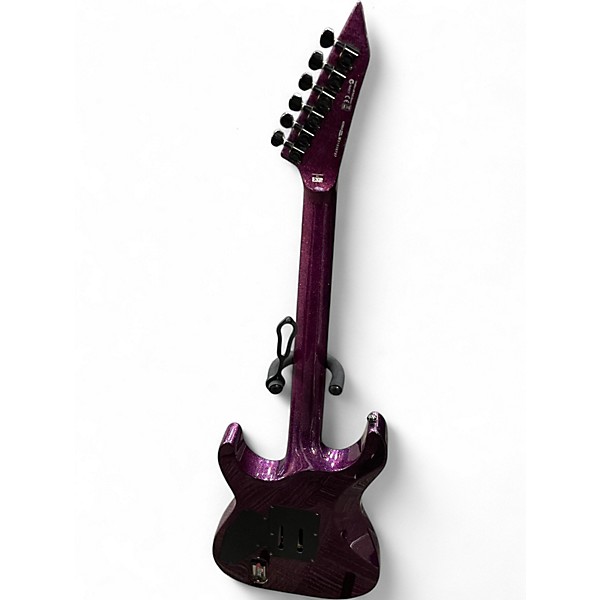Used ESP LTD KH602 Kirk Hammett Purple Sparkle Purple Sparkle Solid Body Electric Guitar