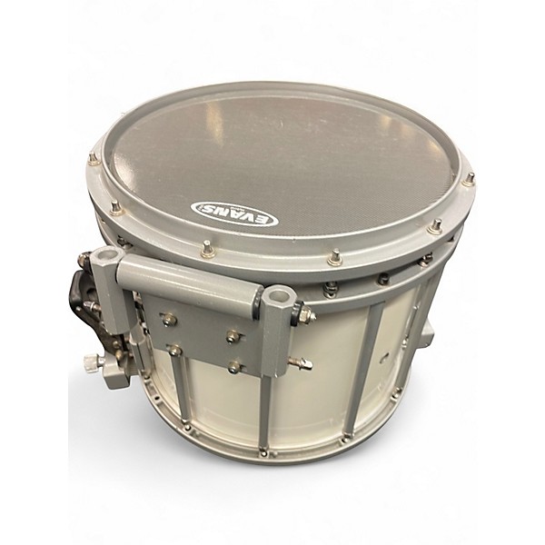 Used Melhart 14X12 MARCHING SNARE WHITE Drum