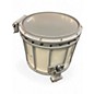 Used Melhart 14X12 MARCHING SNARE WHITE Drum