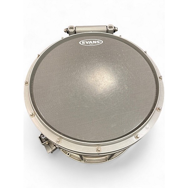 Used Melhart 14X12 MARCHING SNARE WHITE Drum