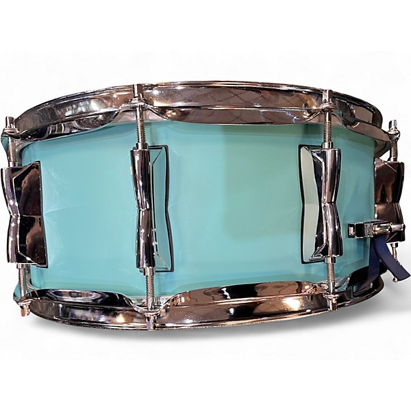Used Yamaha 14X5 Stage Custom Snare Seafoam Green Drum