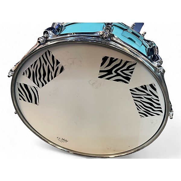 Used Yamaha 14X5 Stage Custom Snare Seafoam Green Drum