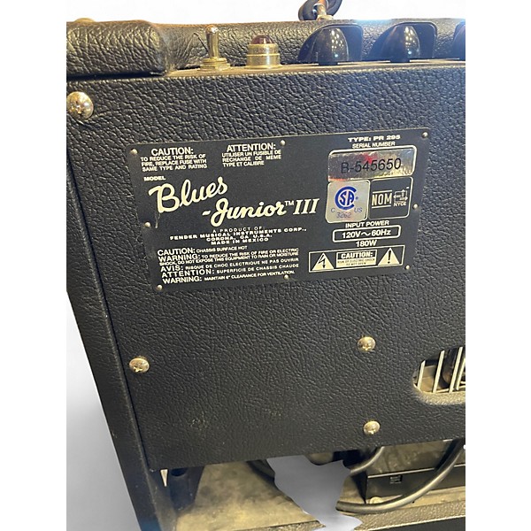 Used Fender Hot Rod Blues Junior III 15W 1x12 Tube Guitar Combo Amp