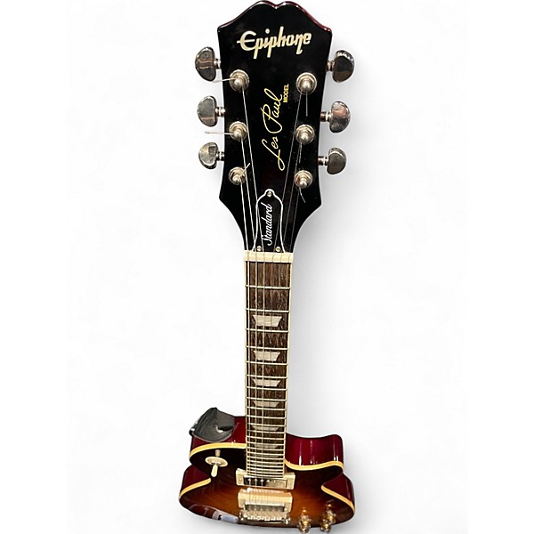 Used 2020 Epiphone LES PAUL STANDARD 60S BOURBON BURST Solid Body Electric Guitar