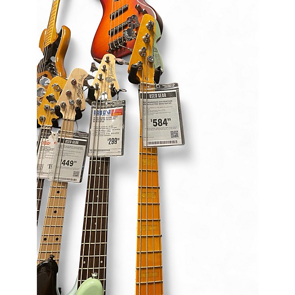 Used Markbass GV4 Seafoam Green Electric Bass Guitar