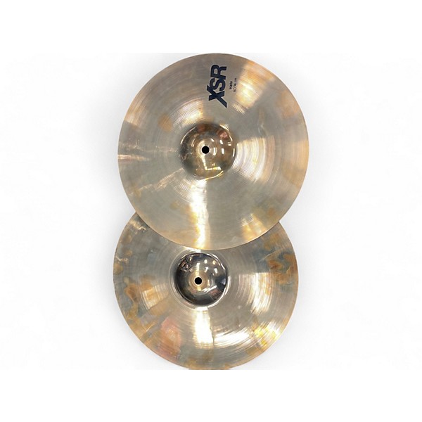 Used SABIAN 14in XSR HIHAT PAIR CYMBALS Cymbal