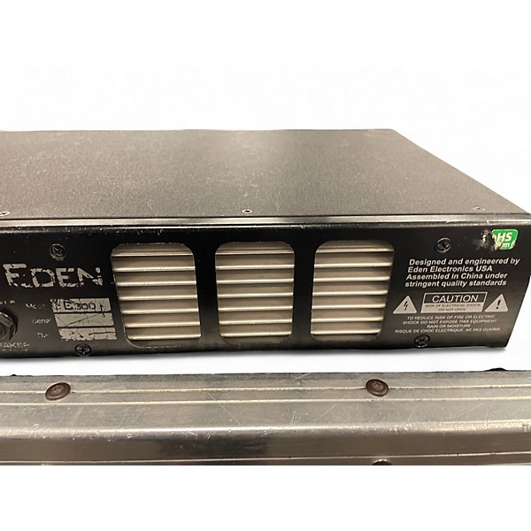 Used Eden E300 300W Bass Amp Head