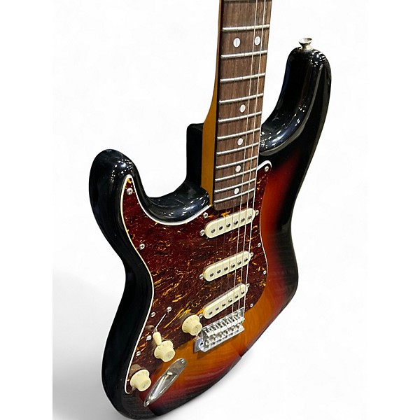 Used Squier Classic Vibe Stratocaster 60s Left-Handed 2 Color Sunburst Solid Body Electric Guitar