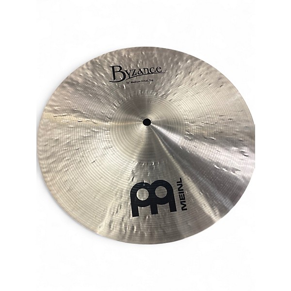 Used MEINL 14in Byzance Traditional Hi Hat Medium Pair Cymbal
