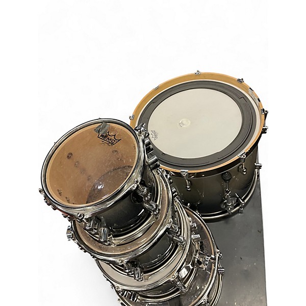 Used PDP by DW 5 Piece Concept Maple Silver to Black Fade Drum Kit