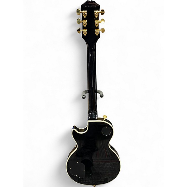 Used Epiphone Les Paul Custom Silverburst Solid Body Electric Guitar