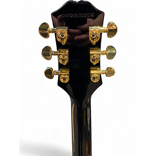 Used Epiphone Les Paul Custom Silverburst Solid Body Electric Guitar