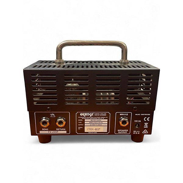 Used Orange Amplifiers Micro Dark 20W Tube Guitar Amp Head