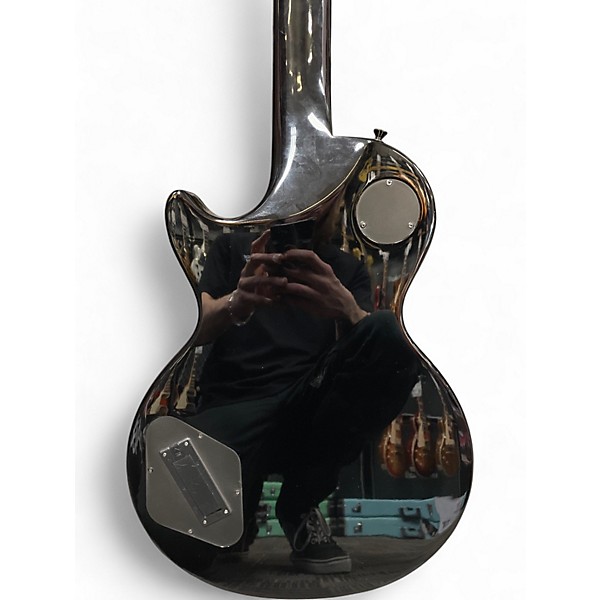 Used Epiphone MKH LES PAUL CUSTOM Black Solid Body Electric Guitar