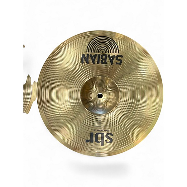 Used SABIAN 13in SBR Hi Hat Pair Cymbal