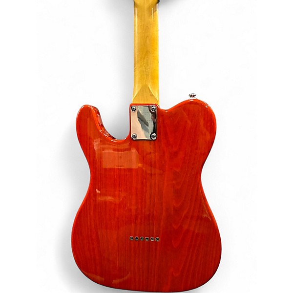 Used G&l  Tribute ASAT Bluesboy clear orange Solid Body Electric Guitar