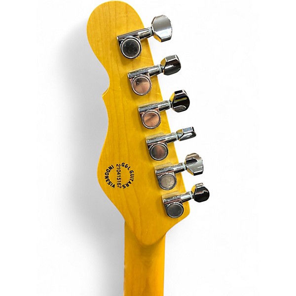 Used G&l  Tribute ASAT Bluesboy clear orange Solid Body Electric Guitar