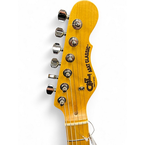 Used G&l  Tribute ASAT Bluesboy clear orange Solid Body Electric Guitar