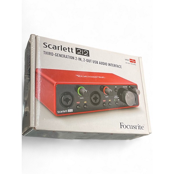 Used Focusrite Scarlett 2i2 Audio Interface
