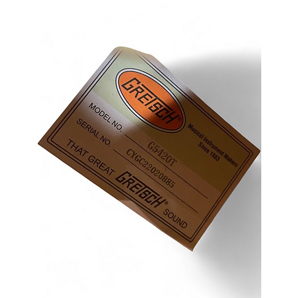 Used Gretsch Guitars G5420T Electromatic Silver Hollow Body Electric Guitar