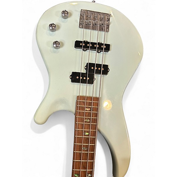 Used Mitchell MB100PB SHORT SCALE POWDER BLUE Electric Bass Guitar