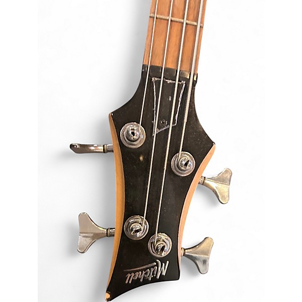 Used Mitchell MB100PB SHORT SCALE POWDER BLUE Electric Bass Guitar