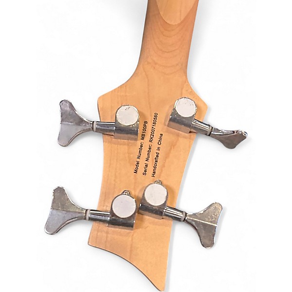 Used Mitchell MB100PB SHORT SCALE POWDER BLUE Electric Bass Guitar