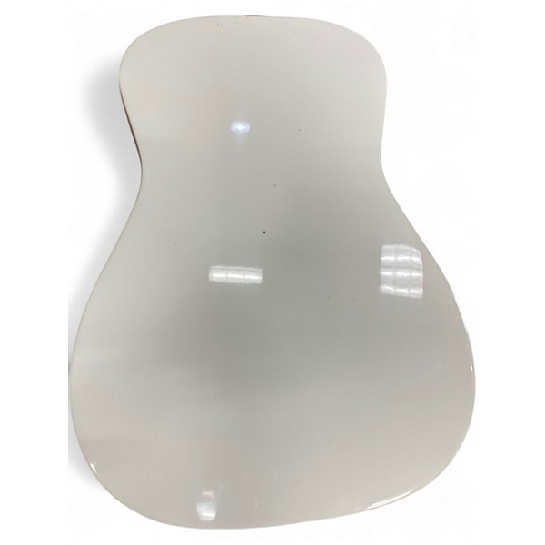 Used Fender Malibu Player White Acoustic Electric Guitar