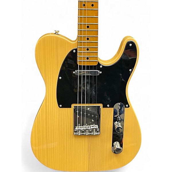 Used 2021 Squire telecaster Butterscotch Solid Body Electric Guitar