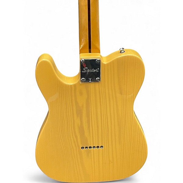 Used 2021 Squire telecaster Butterscotch Solid Body Electric Guitar