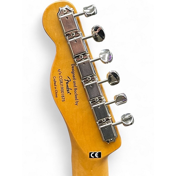 Used 2021 Squire telecaster Butterscotch Solid Body Electric Guitar