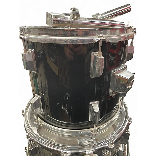 Used Percussion Plus 5 Piece 5 Piece Drum Kit Black Drum Kit