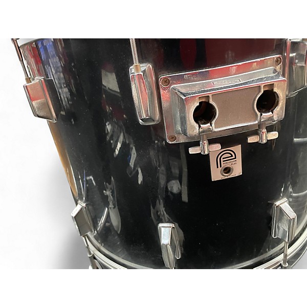 Used Percussion Plus 5 Piece 5 Piece Drum Kit Black Drum Kit