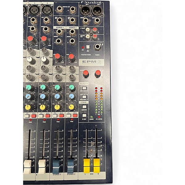 Used Soundcraft EPM6 Line Mixer