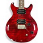 Used PRS Carlos Santana Signature SE Trans Red Solid Body Electric Guitar